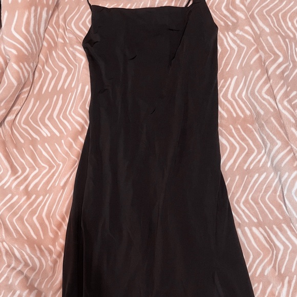 Garage Midi Strappy Back Cowl Dress - Picture 2 of 4